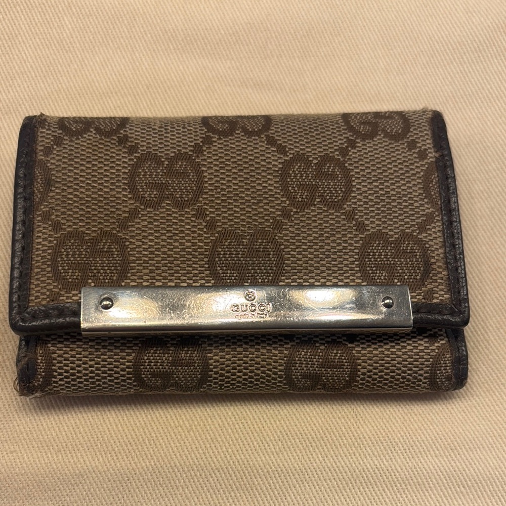 Gucci Brown Monogram Wallet